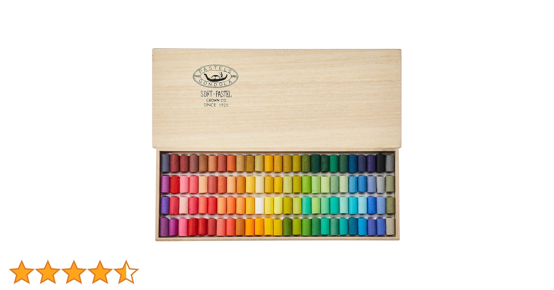 ゴンドラ　ソフトパステル　100色 30％OFF】ゴンドラソフトパステル100色セット 額縁画材ドットコム